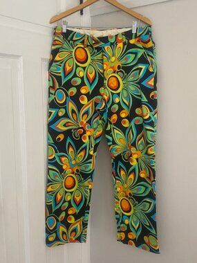 LOUDMOUTH Golf Pants Bright Print 34/ 30